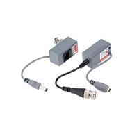STARWAVE 1 Pair CCTV Coax BNC Video DC Power RCA Balun Transceiver to CAT5e 6 Consumer Electronics Products and Spare Parts