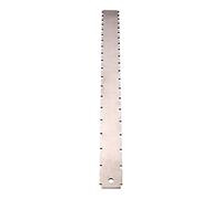 STARWAVE Guitar Neck Notched Straight Edge Luthiers Tool For Most Electric Guitars For Gibson Fretboard and Frets Stainless Steel