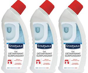 Starwax 5544 detartrant WC surpuissant Gel - - Juego de 3