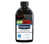STARWAX Crema de cuidado para Vitroceram e Inducción, 3 x 250 ml, ideal para limpiar, proteger y hacer que las placas de cerámica e inducción