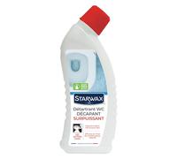 STARWAX Descalcificador de gel para inodoro, 750 ml, ideal para descalcificar el inodoro, uso diario