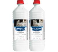 STARWAX - Descalcificador Electrodomésticos - Eficaz incluso en superficies muy incrustadas - Acción rápida - Eficaz en frío - 100% de origen natural - Listo para usar - 1L (Paquete de 2)