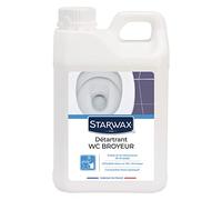 STARWAX Detartrant WC Trituradoras - 2L - Ideal para descalcificar el inodoro trituradora - Descalcificar sin alterar el mecanismo - Compatible con los tanques sépticos - WC químico
