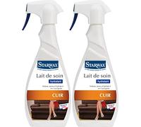 STARWAX - Leche de cuidado para piel, 2 x 500 ml, ideal para limpiar, alimentar y preservar regularmente la piel