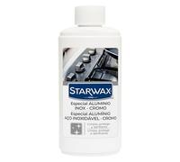 STARWAX - Limpiador Protector Aluminio y Acero Inoxidable - Limpia, protege y abrillanta - No raya - Sin amoníaco - Uso interior y exterior - 3x250ml