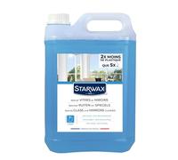 STARWAX - Limpiador Especial de Cristales y Espejos - Desengrasa y Evita el Ensuciamiento - Alto Contenido en Alcohol - Perfume Fresco - Secado Rápido - Anti-huellas - 5l