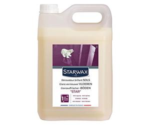 STARWAX Purificador de brillo para suelos interiores 5 l | Limpia y protege de arañazos y manchas, larga duración, antideslizante, 5 x 30 m²