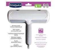 STARWAX - Rodillo Quitapelusas para Animales - Captura eficazmente pelos y Cabello - Reutilizable, sin Adhesivos - Depósito XXL - Fácil de Usar - para sofás, Textiles y Coche