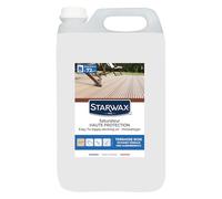 STARWAX - Saturador Alta protección - Incoloro - rápido - Protege y nutre en profundidad las fibras de la madera - Resistente a la intemperie - Secado rápido - Sin olor - 6L
