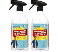 STARWAX THE FABULOUS - Aceto Bianco 14° Spray - Disincrosta - Sgrassa - Lucida - Multiuso - Made in France - 1L (Paquete de 2)