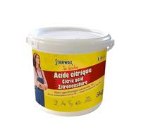 STARWAX THE FABULOUS - Ácido cítrico - 5 kg - Descalcifica electrodomésticos - Elimina la cal - Hace brillar tu cuarto de baño - 100% de origen natural - Multiusos, para la limpieza diaria