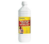 STARWAX THE FABULOUS - Ácido Cítrico Líquido 1L - Desincrustante Natural Potente - Para Electrodomésticos y Baño - Sin Olor - 100% Origen Natural