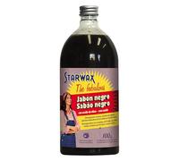 Starwax The Fabulous Jabón Negro 1Litro - Limpiador Multiusos, Desengrasante natural, Friegasuelos, Quitamanchas y Abrillantador. Concentrado, con aceite de oliva