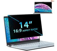 STARY Filtro de Privacidad 14 Pulgadas 16:9 - Filtros de pantalla para portátiles，Anti Luz Azul Privacy de Film Extraíble，Compatible con HP/Dell/Acer/Lenovo/Thinkpad/Samsung/Envy/Xps