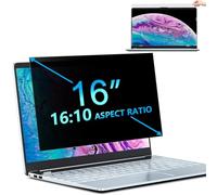 STARY Filtro de Privacidad 16 Pulgadas 16:10 - Filtros de pantalla para portátiles,Anti Luz Azul Privacy de Film Extraíble，Compatible con HP/Dell/Acer/Lenovo/Thinkpad/Samsung/Envy/Xps