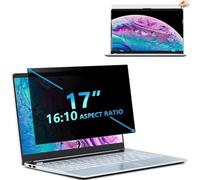 STARY Filtro de Privacidad 17 Pulgadas 16:10 - Filtros de pantalla para portátiles，Anti Luz Azul Privacy de Film Extraíble,Compatible con HP/Dell/Acer/Lenovo/Thinkpad/Samsung/Envy/Xps