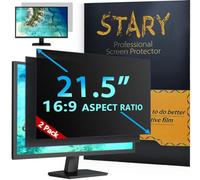 STARY Filtro de Privacidad para Monitor 21,5" 2 Piezas Protector Antirreflejo Extraíble 16:9 con Filtro Luz Azul - Compatible con Lenovo/HP/Dell/Acer/Samsung/Toshiba