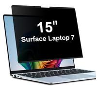 STARY Filtro Privacidad Magnetico 15 Pulgadas para Microsoft Surface Laptop 7, Extraíble Privacy Filter for Surface 7th Anti luz Azul Antiespia Antirreflejos