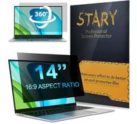 STARY Protector de pantalla de privacidad para portátil de 14 pulgadas, 16:9, antideslumbrante, antiluz azul, 14 pulgadas, 16:9, filtro de privacidad para Lenovo/HP/Dell/Acer/Samsung/Asus