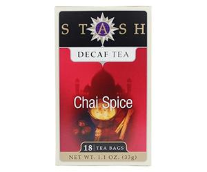 Stash Tea Company Decaf Chai Spice Tea - Bolsas de té (18 unidades)