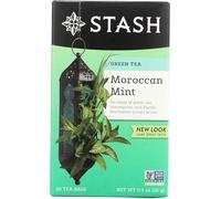 Stash Tea Company, té verde marroquí de primera calidad, 20 bolsas de té, 0.9 oz (26 g)