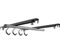 Stashed Products Soporte para estante de bicicleta SpaceRail 4x