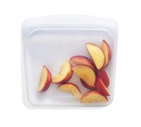 Stasher Bolsas de silicona reutilizables para cocinar, congelar, almacenar y viajar, 19,05 x 19,05 cm, transparentes