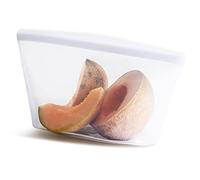 Stasher Bowl Premium - Bolsa de silicona reutilizable para alimentos, cuenco de 8 tazas, transparente, duradera, apta para horno, lavavajillas y congelador, respetuosa con el medio ambiente, sin fugas