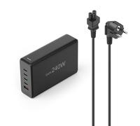 Stat. Chrge 5 Puertos, Gan , Charg. Rap 4 USB - C, 1 Usb-A , Pd, 240W, Negro