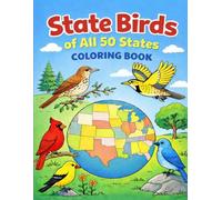 State Birds of all 50 States Coloring Book