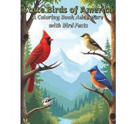 State Birds of America: A Coloring Book Adventure with Bird Facts