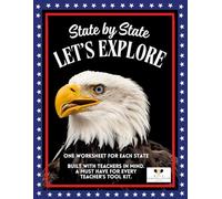 State by State - Let's Explore: 50 engaging worksheets designed to support teachers in making geography and social studies fun and educational.