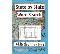 State by State Word Search all 50 States: Fun & Educational Word Search Puzzles Featuring All 50 U.S. States with Geography-Based Word Lists