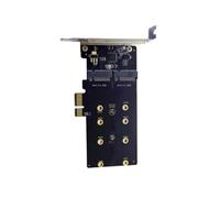 State Drives to PCIe Adapter Card PCIe a tarjeta con soporte soporta 2230 2242 2260 2280 2260 Estados Unidades ranura requerida