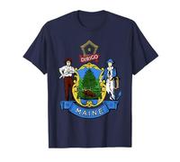 State Flag of Maine Camiseta