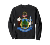 State Flag of Maine Sudadera