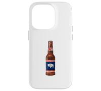 State Flag of Wyoming Flag Beer Bottle Drinking tee - WY Carcasa para iPhone 14 Pro