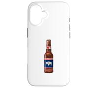 State Flag of Wyoming Flag Beer Bottle Drinking tee - WY Carcasa para iPhone 16