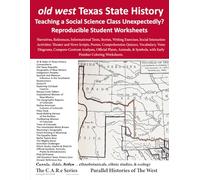 State of (old) Texas History Reproducible Worksheets & Lesson Plans: Narratives, References, Advancing Questions, Remediation, Informational Texts, ... Activities: Theater and News Script