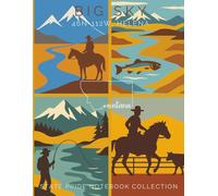 State Pride Notebook Collection: Montana (Mountain West) - Big Sky (46N-112W, Helena): Bold State-Theme with Affirmations | Celebrate Unique Character ... U. S. State or Territory You Love with Pride