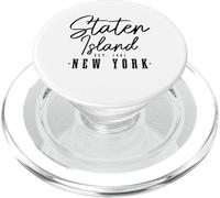 Staten Island EST. 1661 Nueva York Pride Staten Island PopSockets PopGrip para MagSafe