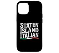 Staten Island Italiana Nueva York Italia Bandera Inmigrante Orgullo Carcasa para iPhone 12/12 Pro