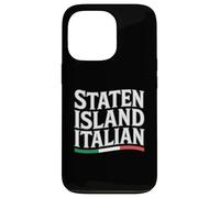 Staten Island Italiana Nueva York Italia Bandera Inmigrante Orgullo Carcasa para iPhone 13 Pro
