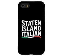 Staten Island Italiana Nueva York Italia Bandera Inmigrante Orgullo Carcasa para iPhone SE (2020) / 7/8