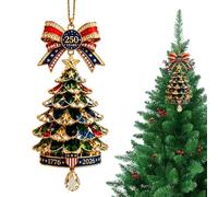 States 250th Decor - 3D Patriotic Keepsake, Rope- PE