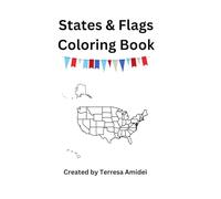 States & Flags Coloring Book (Coloring Books)