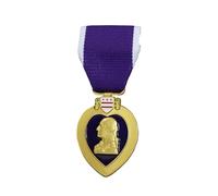 States Purpleness Hearts Pin de solapa con medallas militares para el respeto a los valientes insignia decorativa