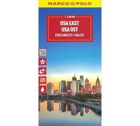 Stati Uniti Orientali 1:2.000.000. Ediz. multilingue (Carte stradali Marco Polo)