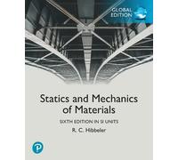Statics and Mechanics of Materials, SI Units + Mastering Engineering with Pearson eText (Package)