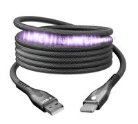 Statik MagStack - Cable de carga para iPhone 14 Pro Max, cable magnético de 12 W de carga y transferencia de datos, USB a Apple compatible con iPhone 14 Pro Max, 13 12 11, 3FT/1 M